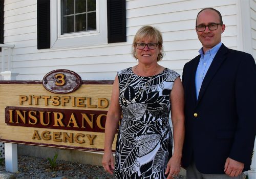 Janet Tarantino, Pittsfield Insurance Agency and Jeff Boufford, Boufford Insurance Agency