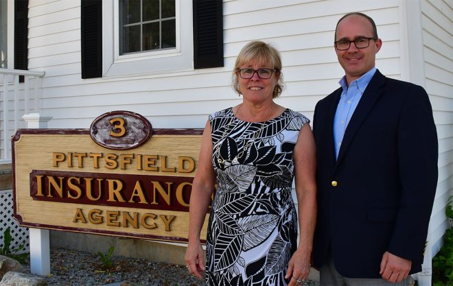 Janet Tarantino, Pittsfield Insurance Agency and Jeff Boufford, Boufford Insurance Agency